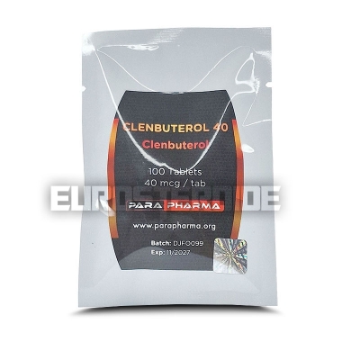 Clenbuterol 40 - Para Pharma - 40mcg/tab (100tabs)