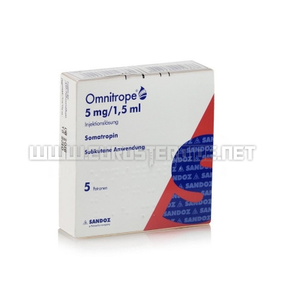 Omnitrope - 75 IU (5x15IU) - Sandoz