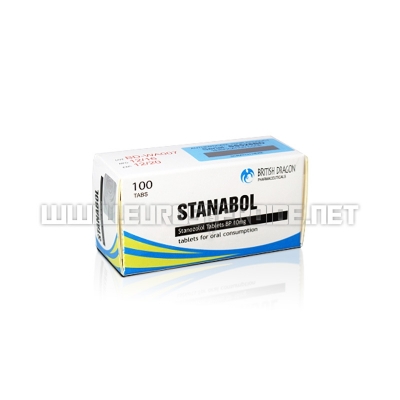 Stanabol - 10mg/tab (100tabs) - British Dragon