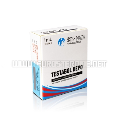 Testabol Depo - 250mg/ml (10amp) - British Dragon