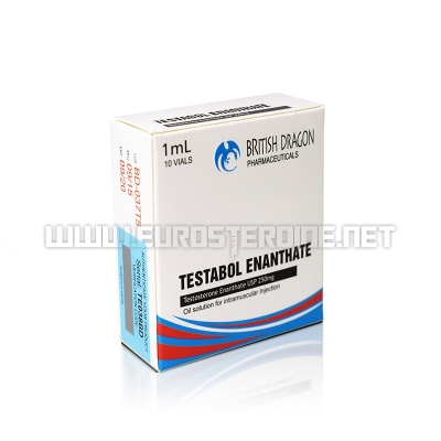 Testabol Enanthate - 250mg/ml (10amp) - British Dragon