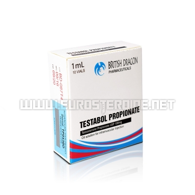 Testabol Propionate - 100mg/ml (10amp) - British Dragon