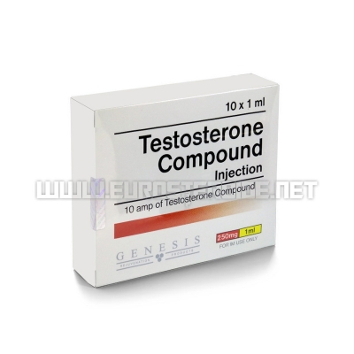 Testosterone Compound Injection 1ml amp - 250mg/ml (10amp) - Genesis