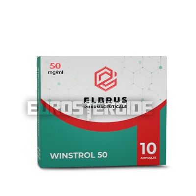 Winstrol 50 - Elbrus Pharmaceuticals - 50mg/ml (10amp)
